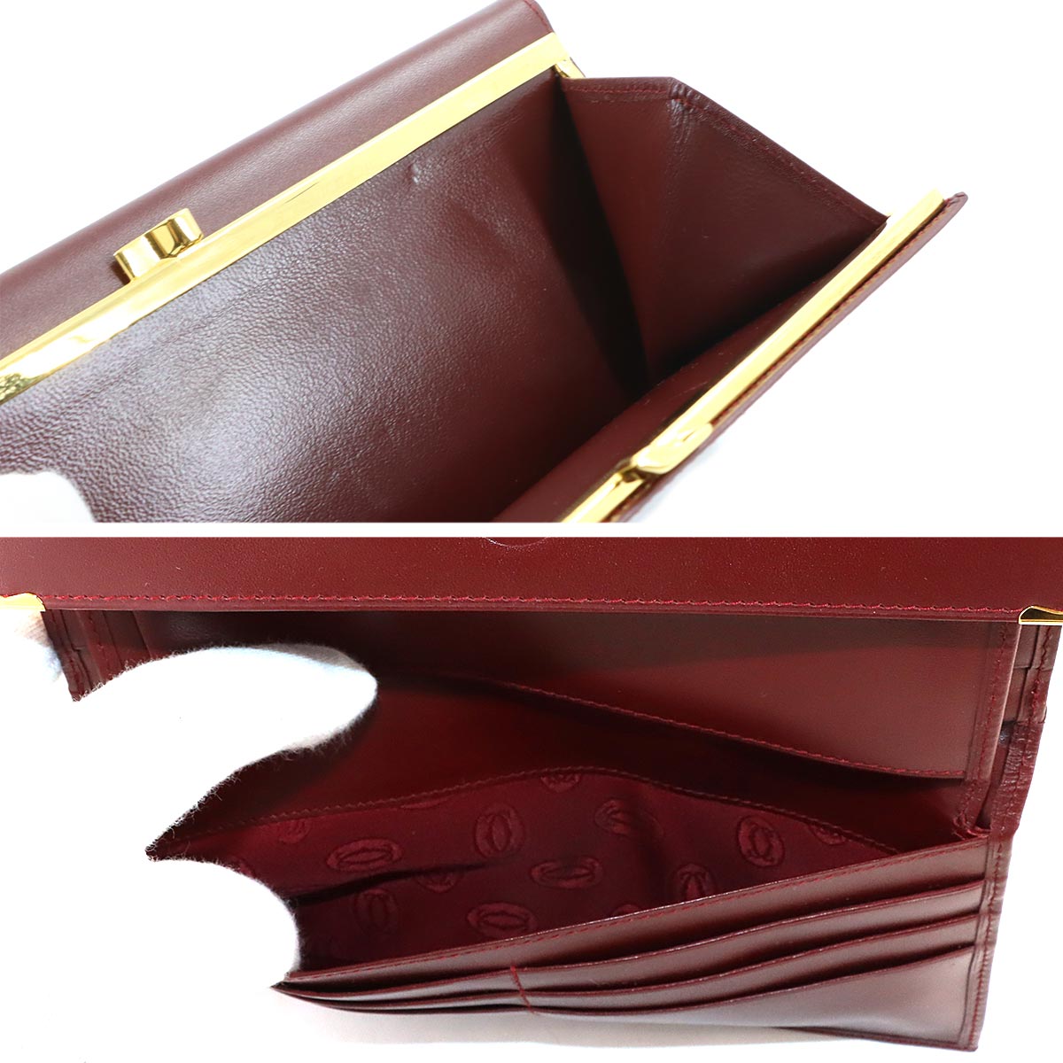 Must Line Long Wallet Leatherr Bordeaux Purse