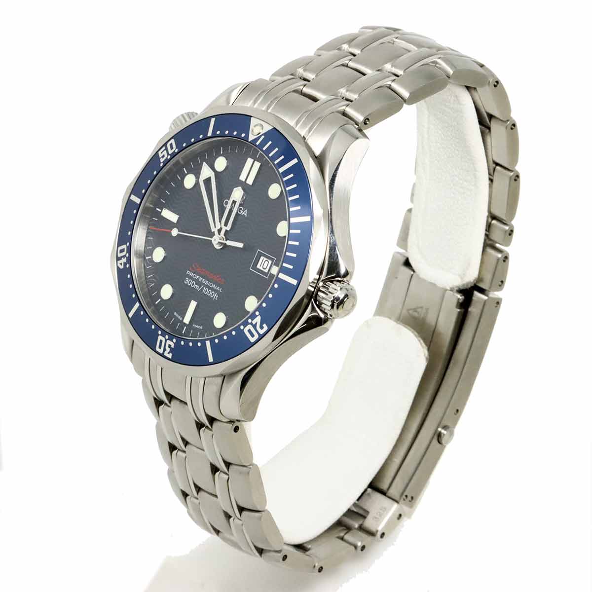 Seamaster Professional 2221 80 300m Quartz Blue Dial Mens