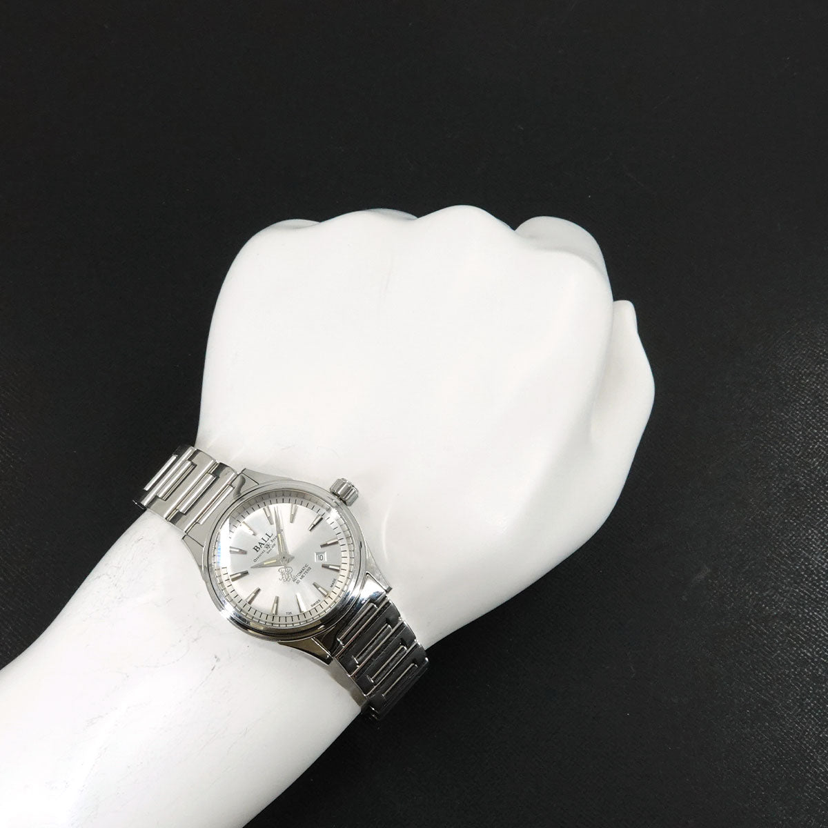 Victory NL2098C Silver Dial Automatic Ladies Watch