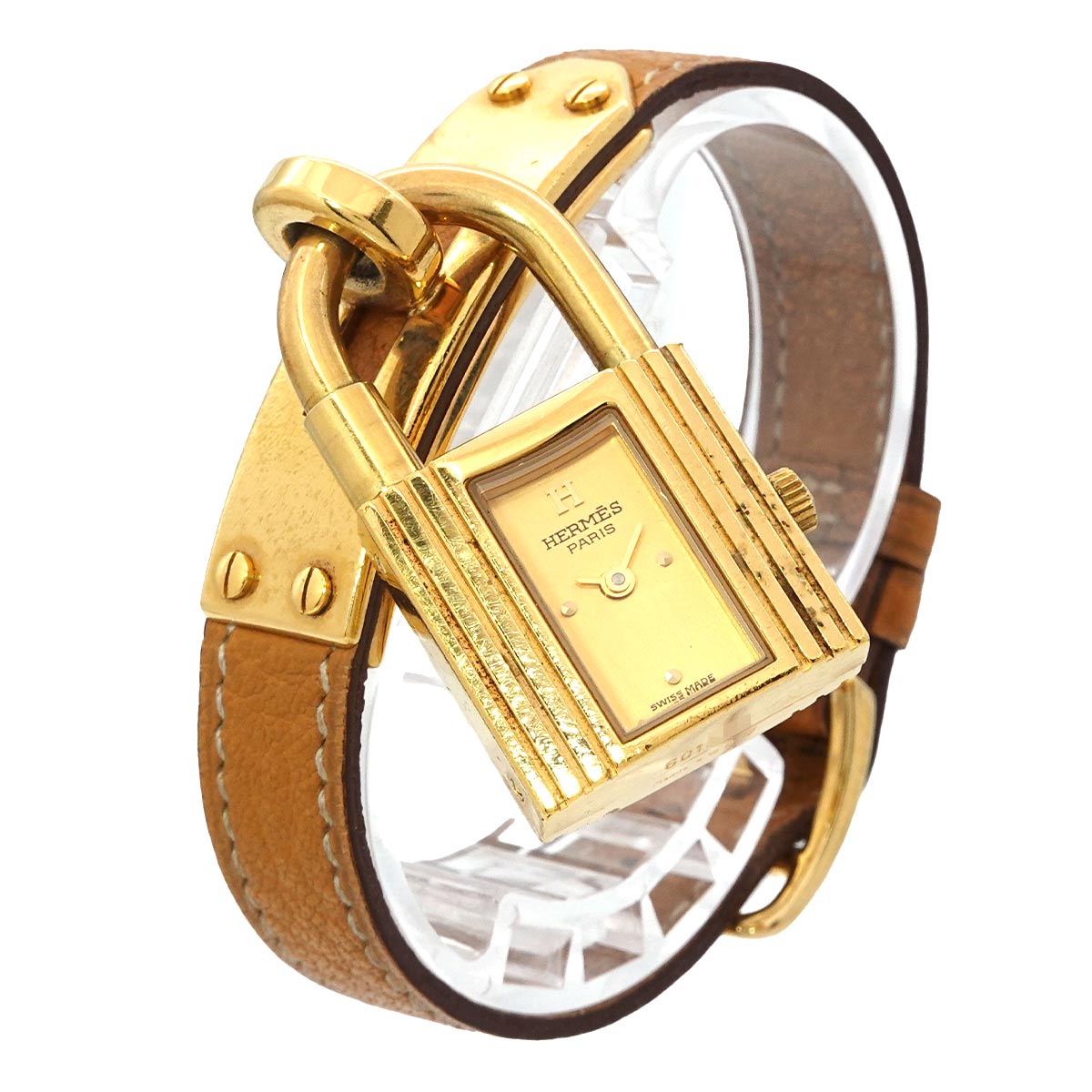 Kelly Watches Quartz Gold Dial Vintage Cadena Ladies Watch