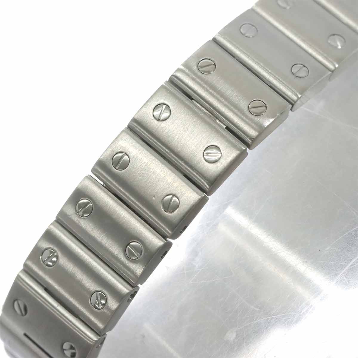 Santos Galbee SM W20044D6 Silver Dial Automatic Ladies