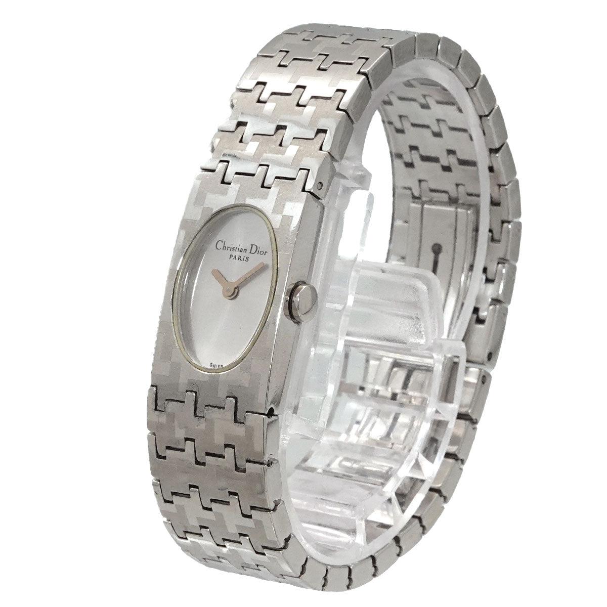Miss Dior D70 100 Silver Dial Quartz Ladies Watch