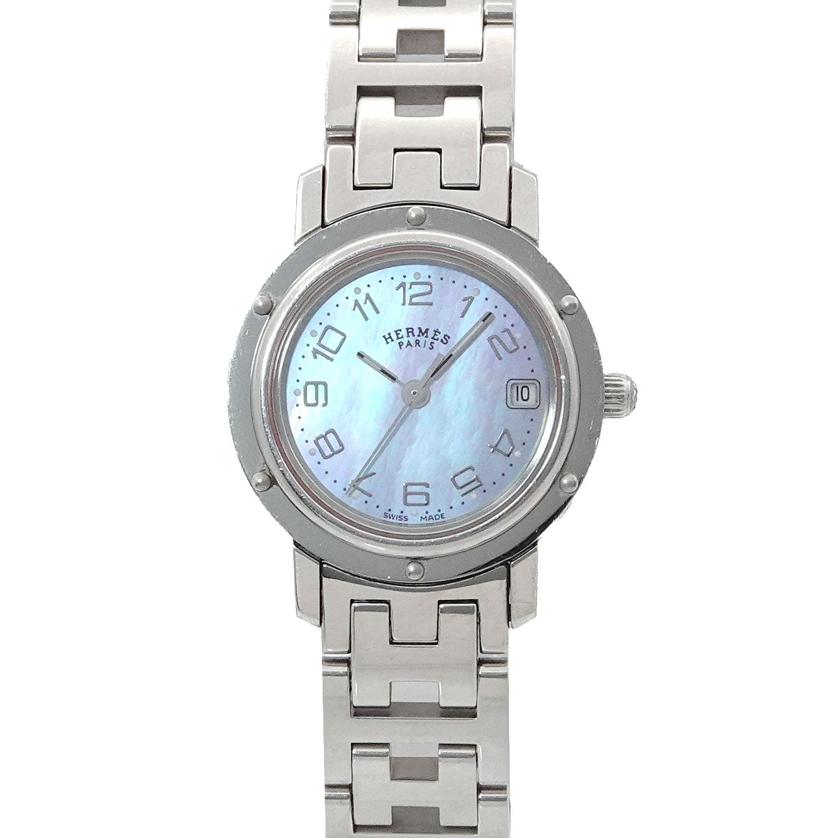 Clipper CL4.210 Quartz Date Blue Shell Dial Ladies Watch