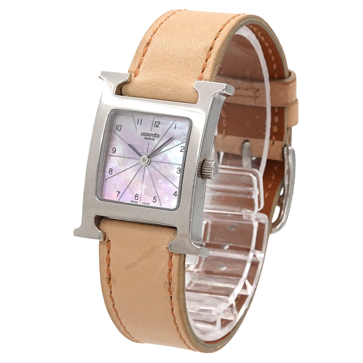 H Watch HH1 210 Quzrtz Pink Shell Dial Ladies Watch