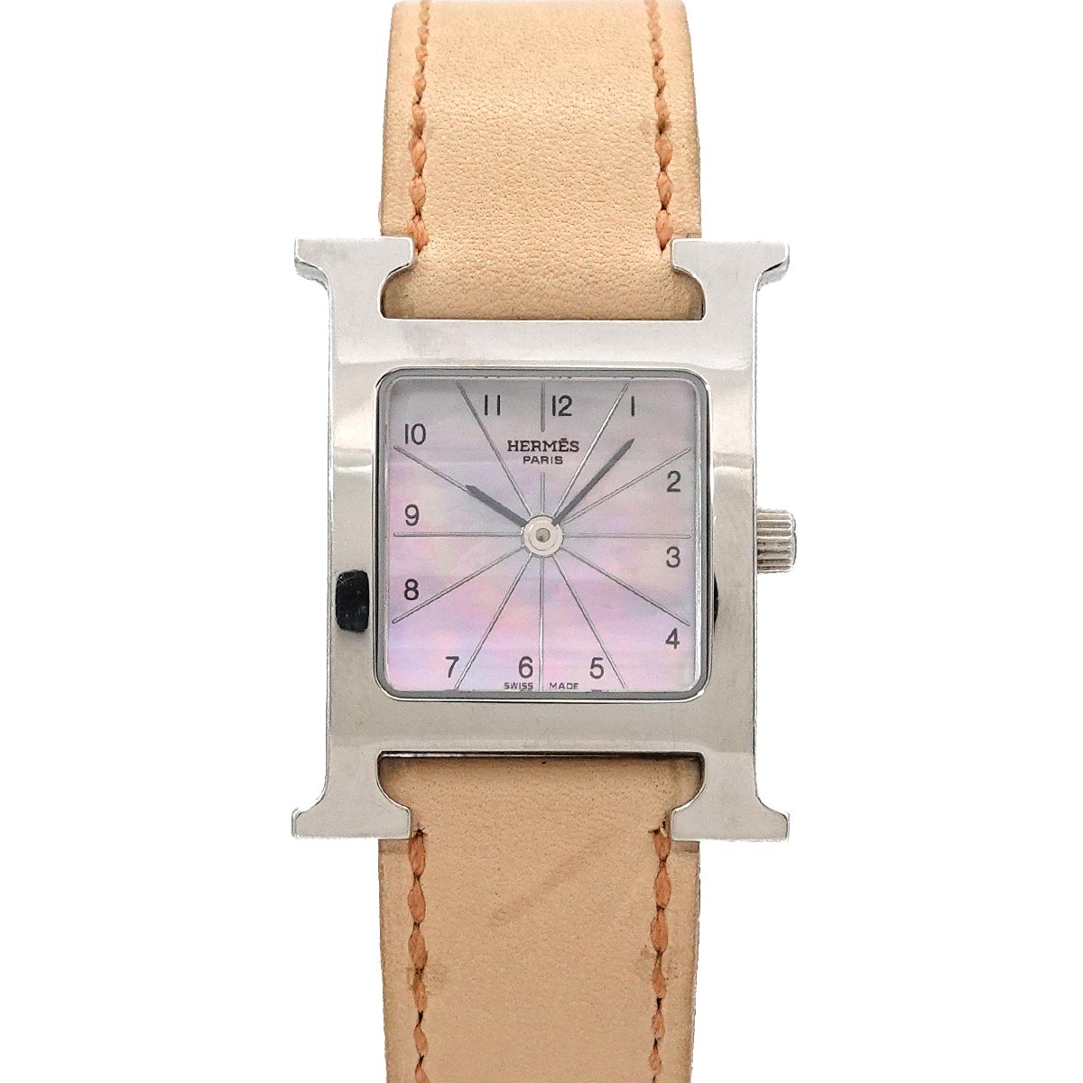 H Watch HH1 210 Quzrtz Pink Shell Dial Ladies Watch