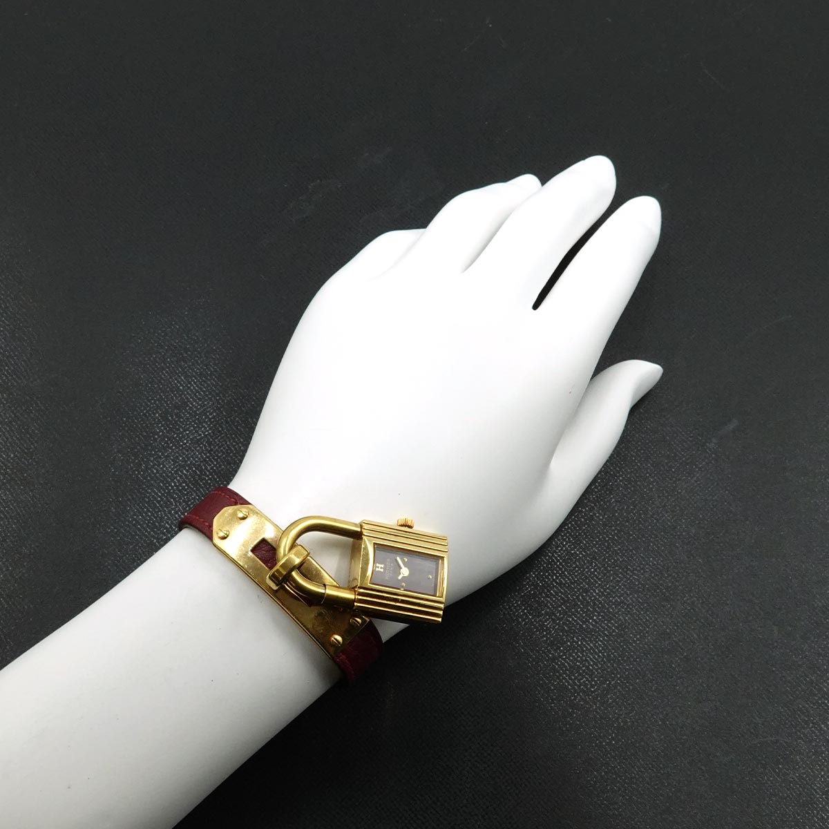 Kelly Watches Quartz bordeaux Dial Vintage Cadena Ladies