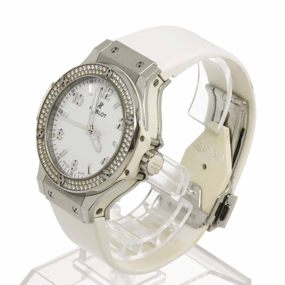 Big Bang 361 SE 2010 RW 1104 Quartz Diamond bezel Ladies Watch