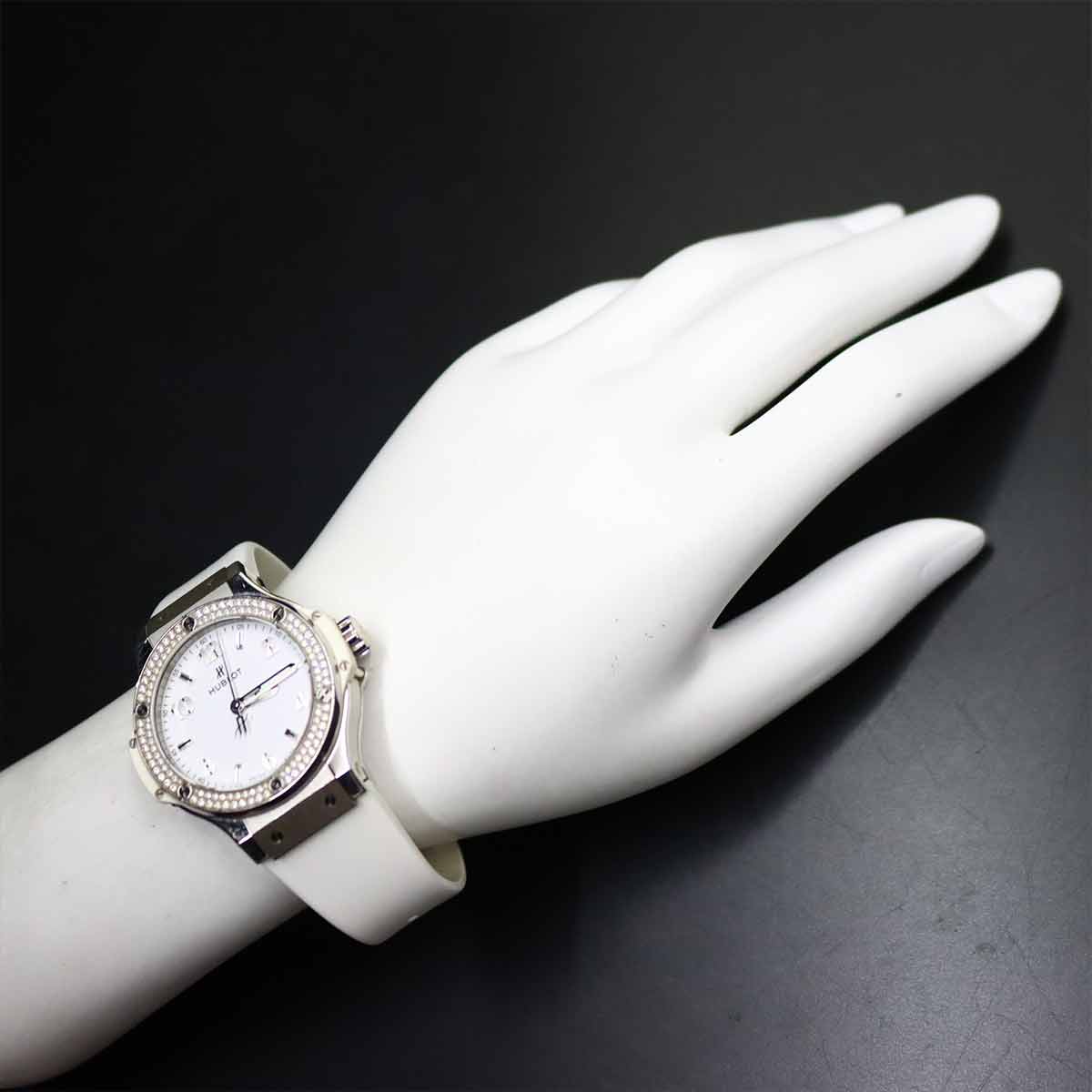 Big Bang 361 SE 2010 RW 1104 Quartz Diamond bezel Ladies Watch