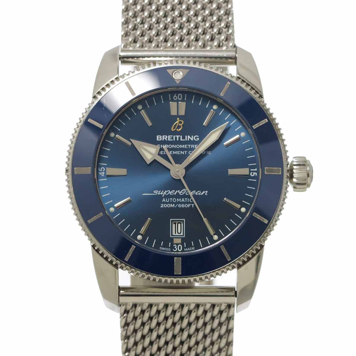 SuperOcean Heritage II AB2020 Automatic Date Blue Dial
