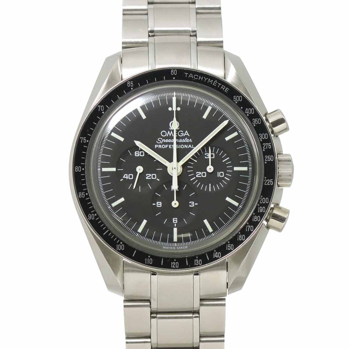 Speedmaster Professional Moon Watch 3570 50 Black Dial Mens