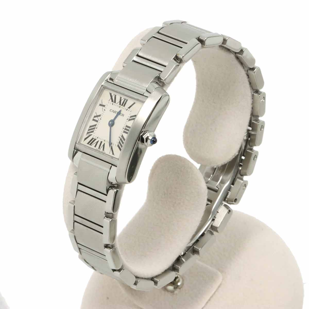Tank Francaise SM W51008Q3 Quartz Cream Dial Ladies Watch