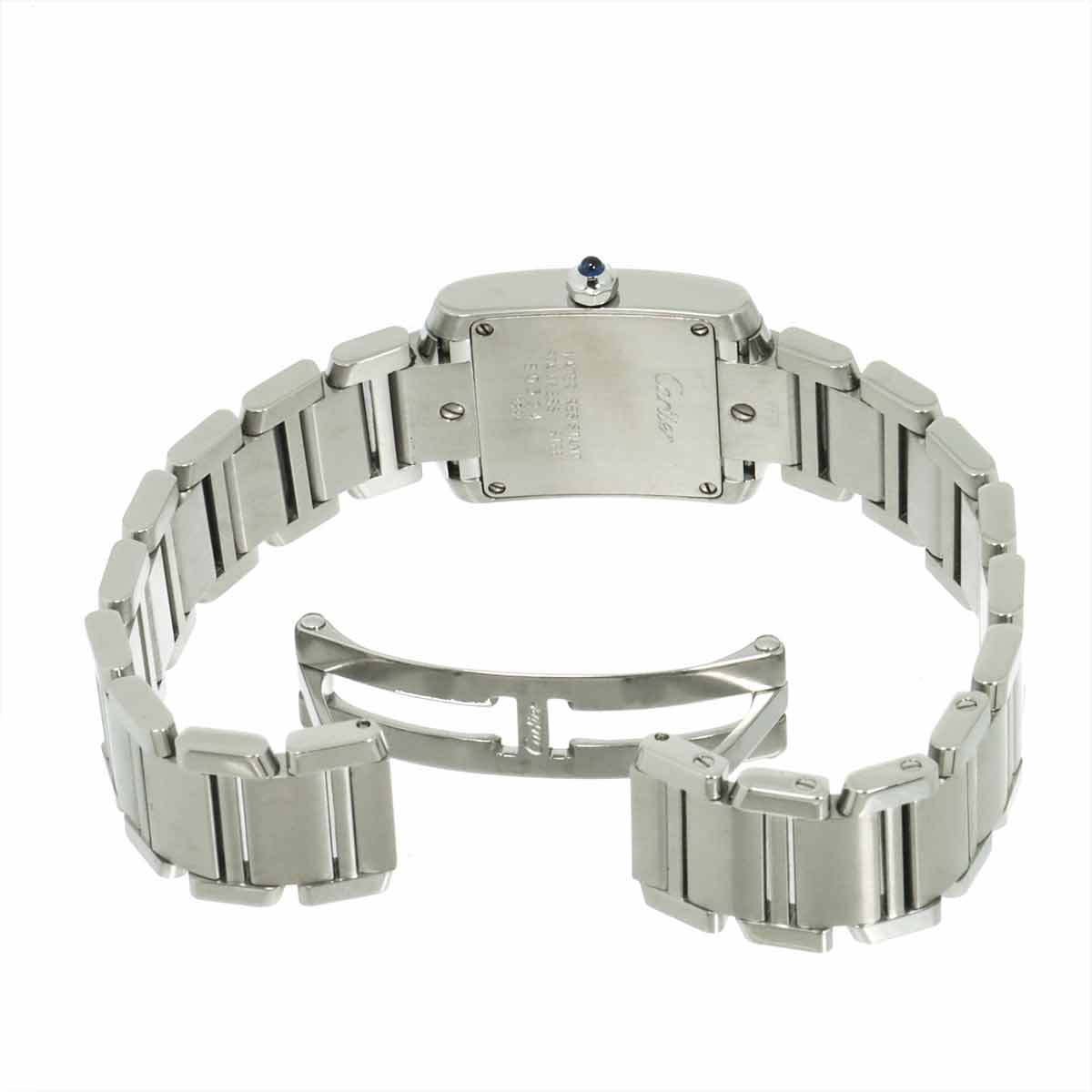 Tank Francaise SM W51008Q3 Quartz Cream Dial Ladies Watch
