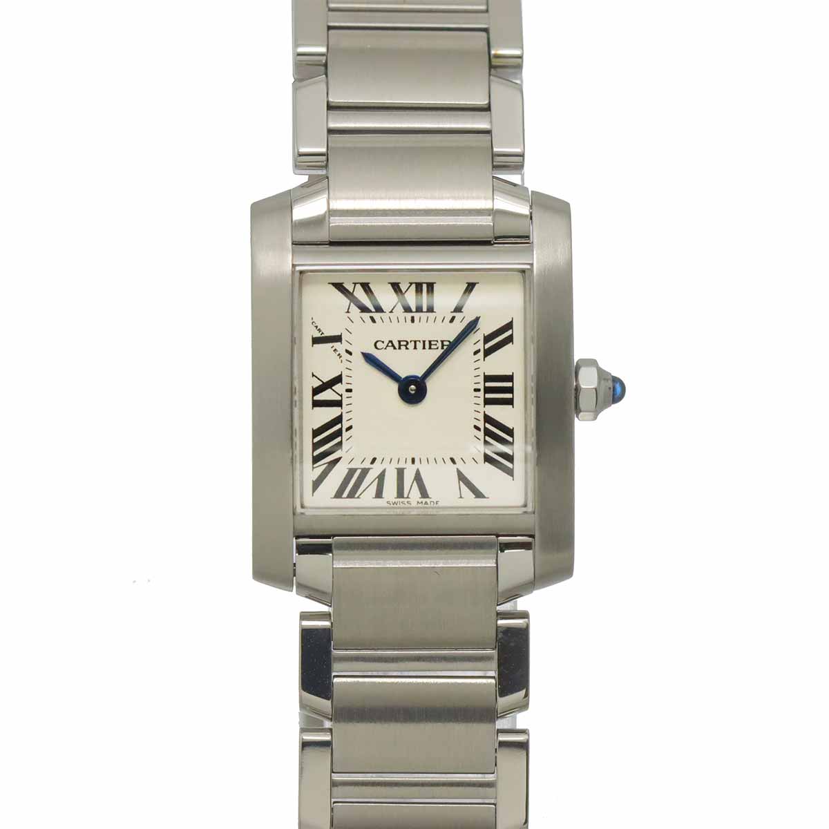 Tank Francaise SM W51008Q3 Quartz Cream Dial Ladies Watch