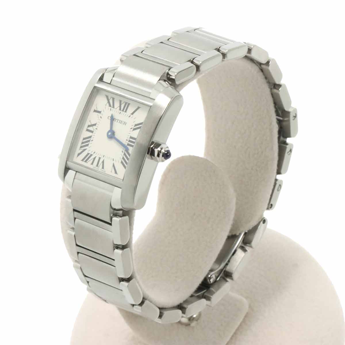 Tank Francaise SM W51008Q3 Quartz Cream Dial Ladies Watch