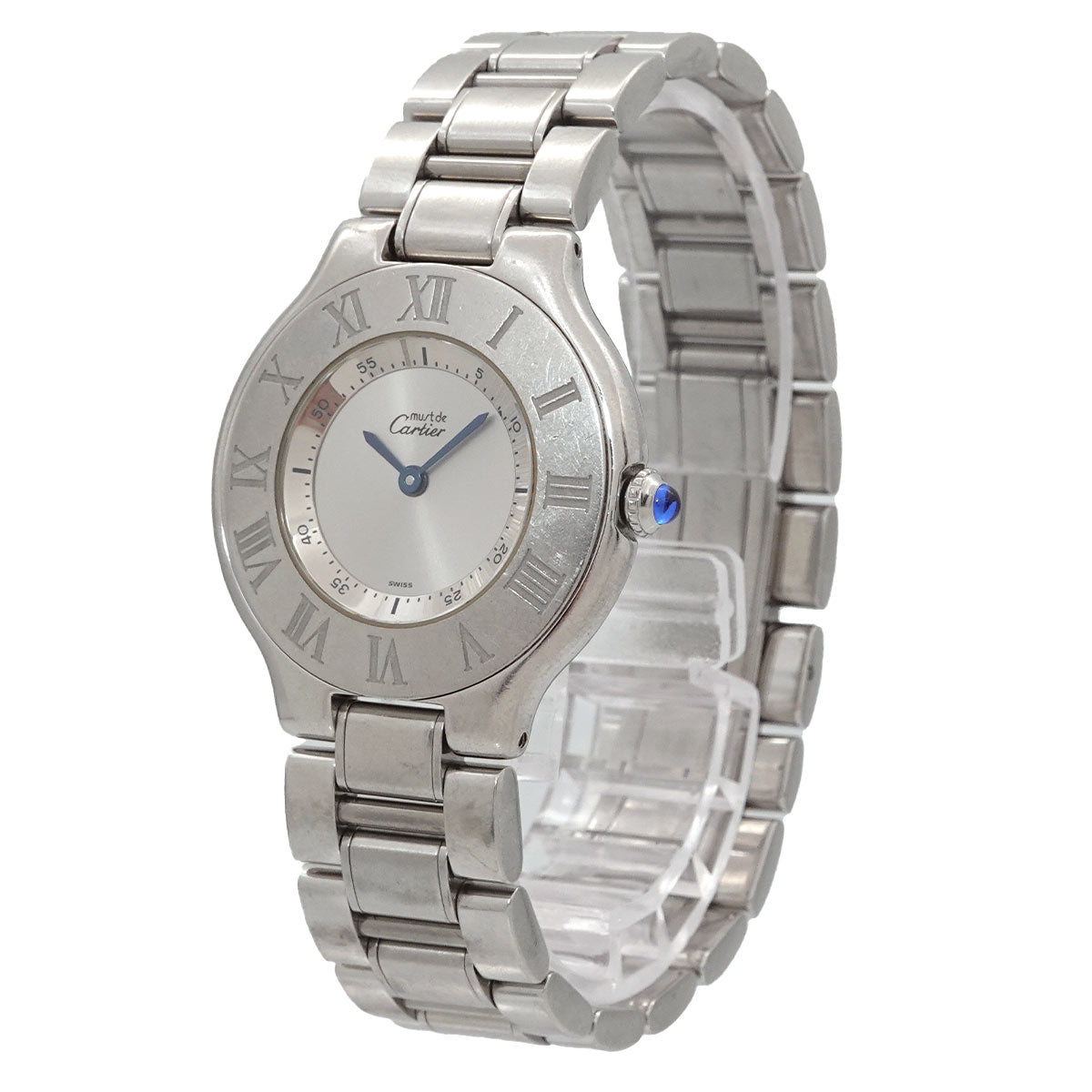Must21 W10110T2 Quartz Silver Dial Boys Wrist Watch