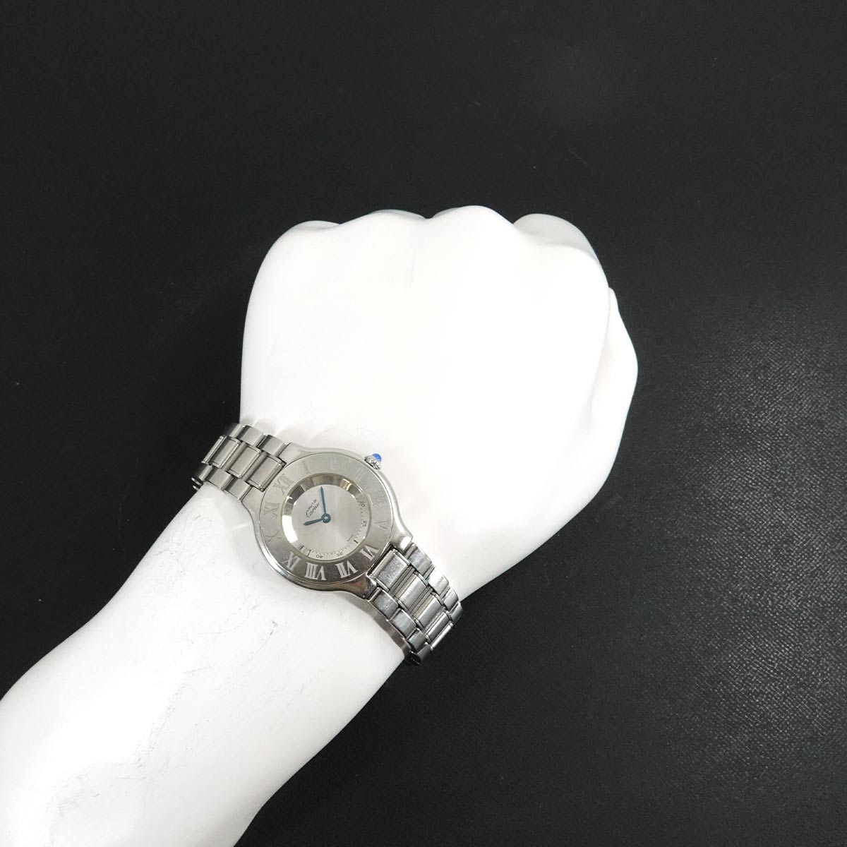 Must21 W10110T2 Quartz Silver Dial Boys Wrist Watch