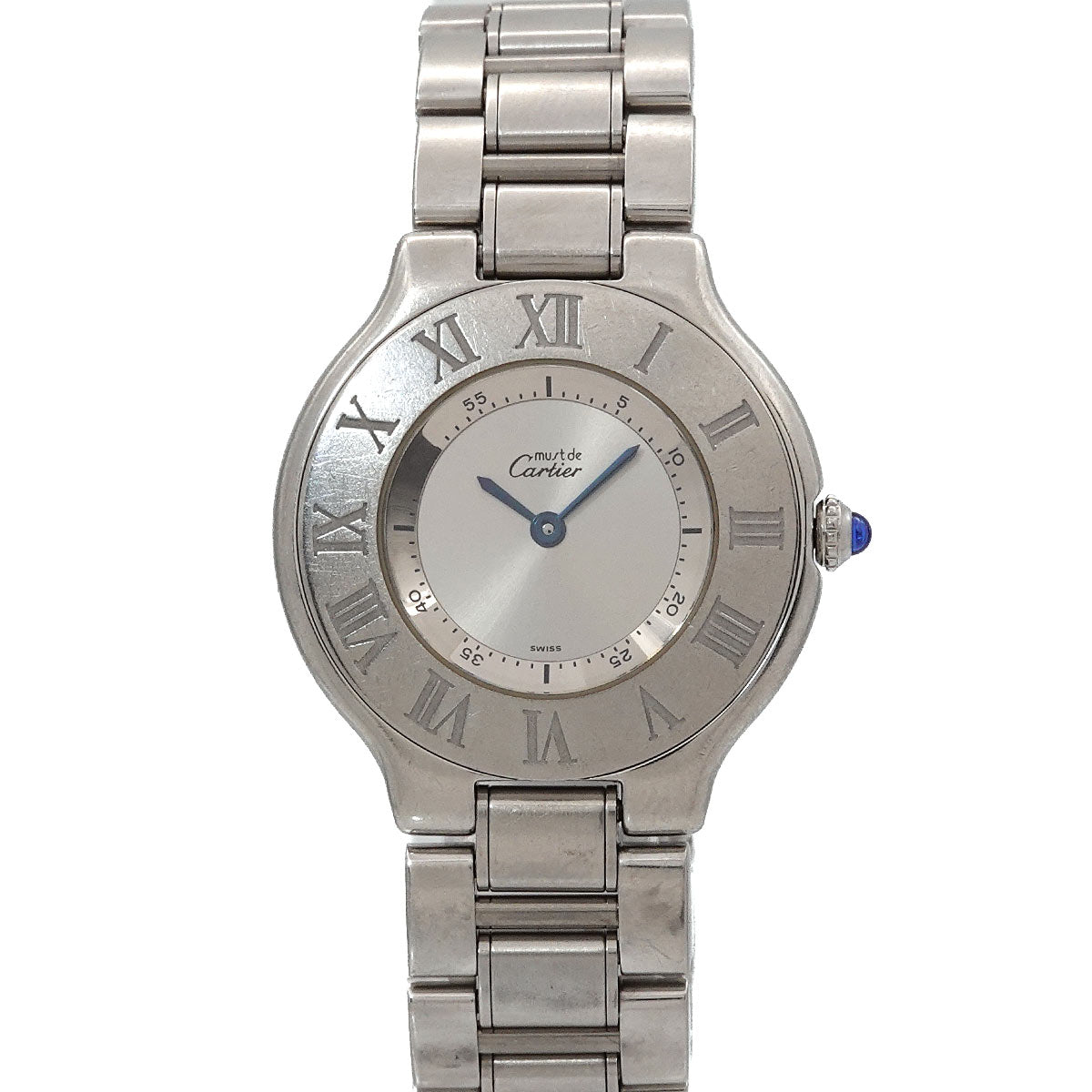 Must21 W10110T2 Quartz Silver Dial Boys Wrist Watch