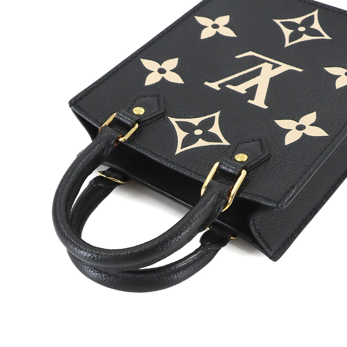 Monogram Empreinte Petit Sac Plat Black Beige M57937