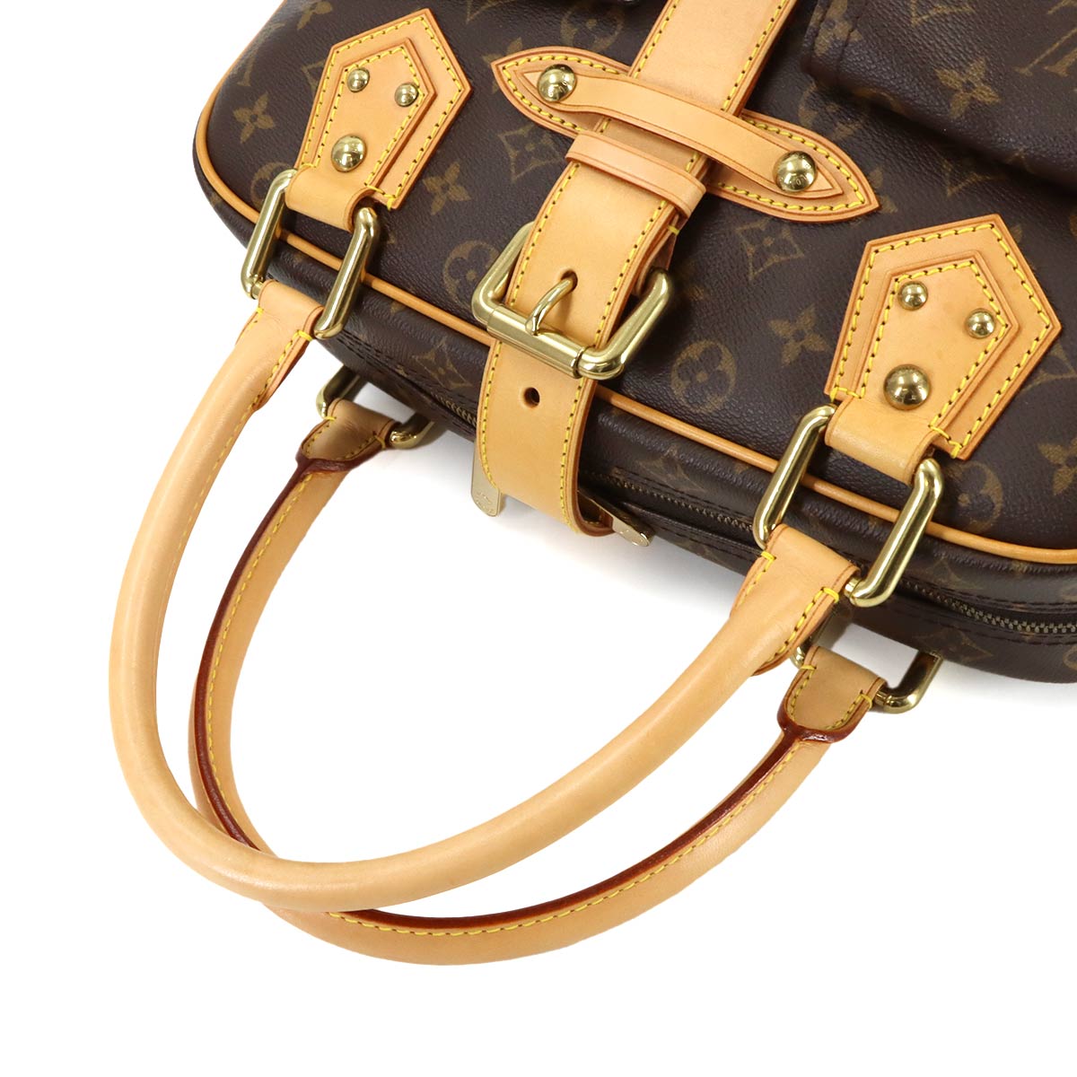 Monogram Manhattan GM Hand Bag Brown M40025 Purse