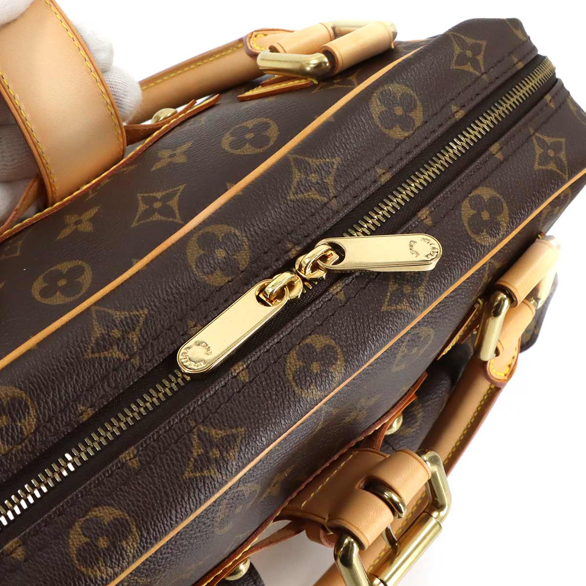 Monogram Manhattan GM Hand Bag Brown M40025 Purse