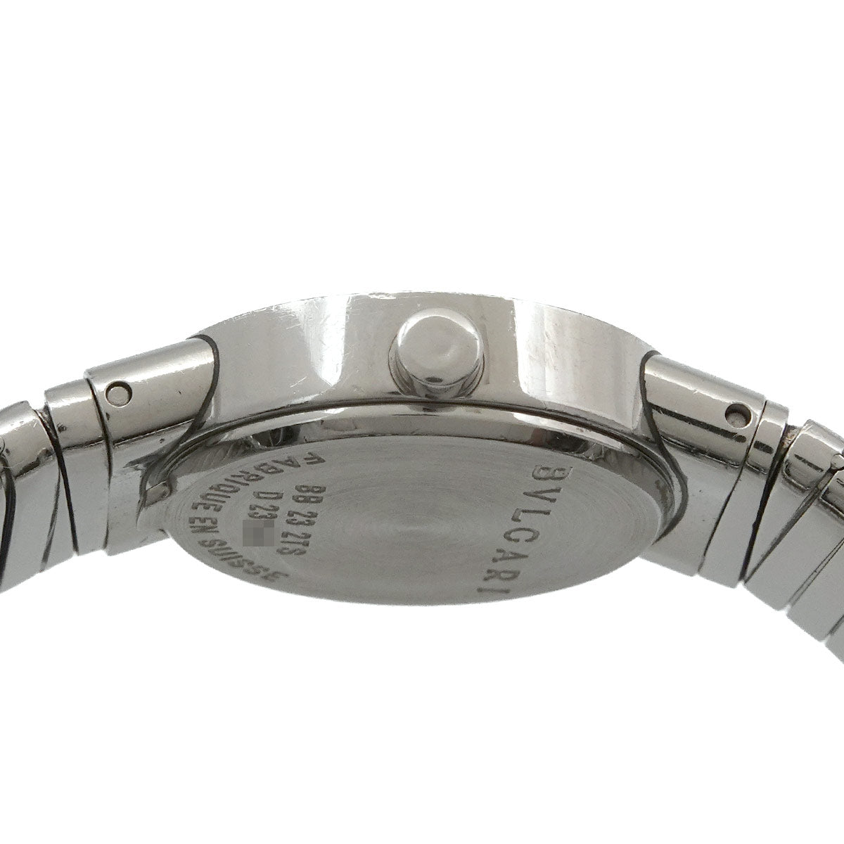 BVLGARIBVLGARI Tubogas BB232TS Black Dial Ladies