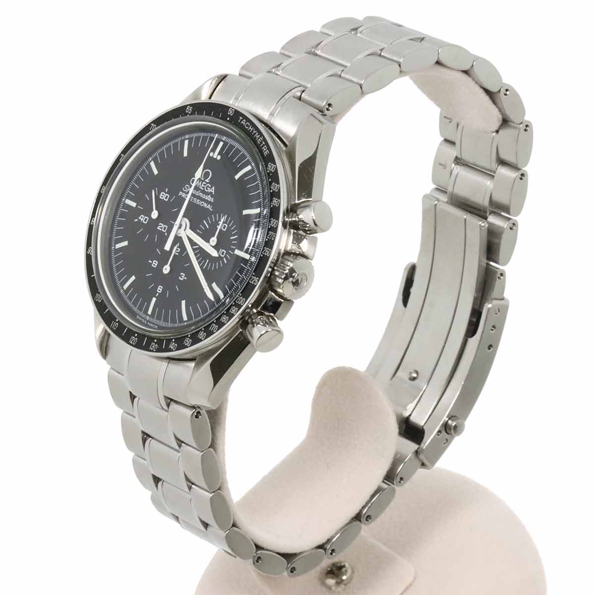 Speedmaster 3572 50 Hand Winding Black Dial Mens Watch