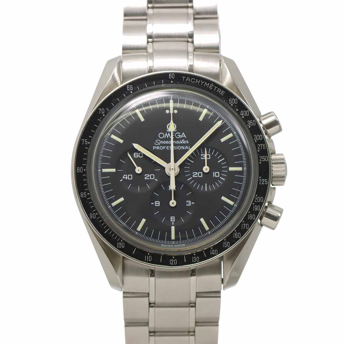 Speedmaster 3572 50 Hand Winding Black Dial Mens Watch