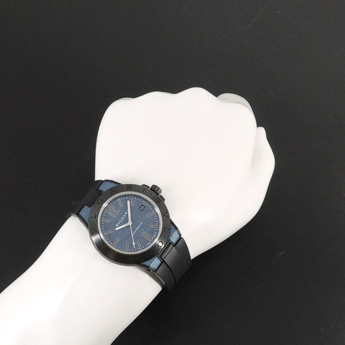 Diagono Magnesium DG41SMC Automatic Blue Dial Mens Watch