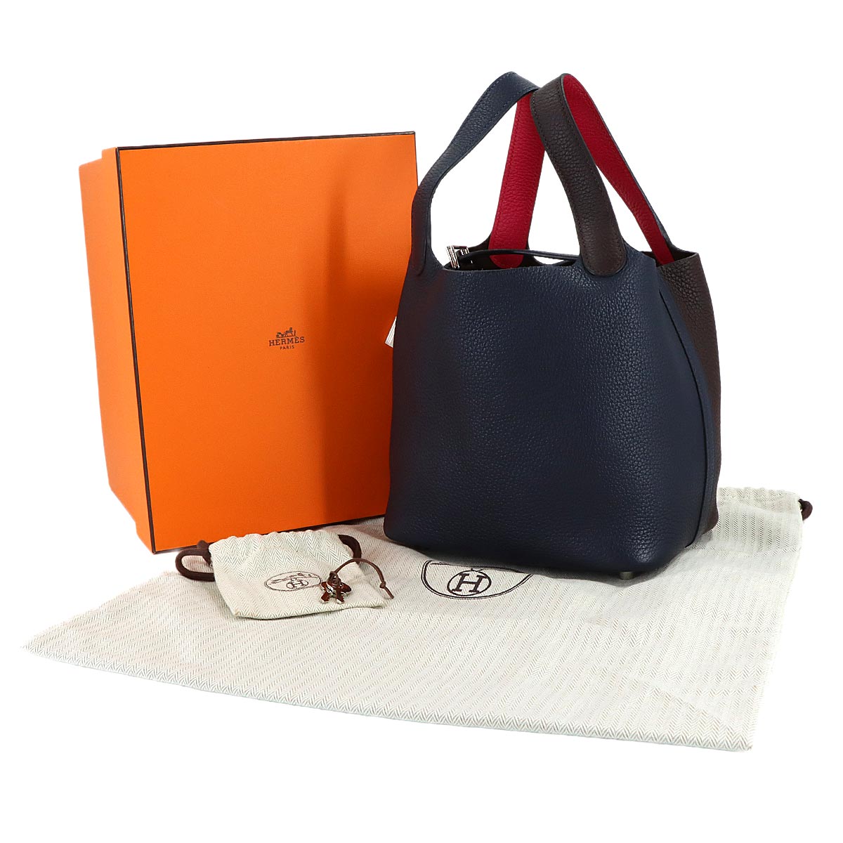 Picotin Lock PM Casaque 2 Hand Bag Taurillon Clemence