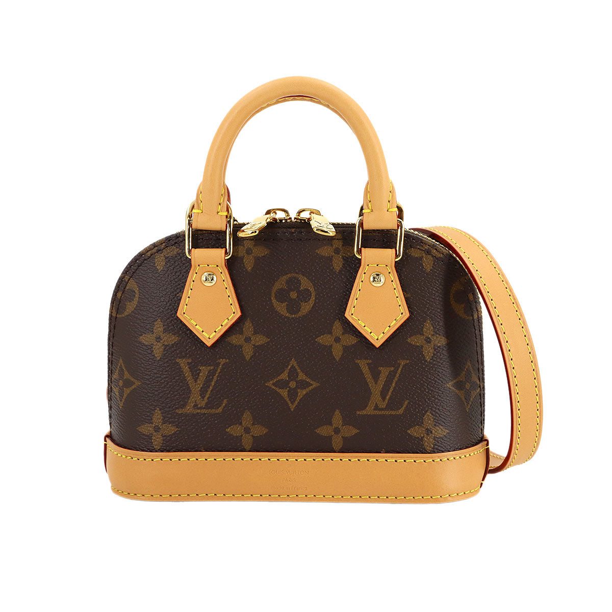 Monogram Nano Alma Hand Shoulder Bag M82717 Purse