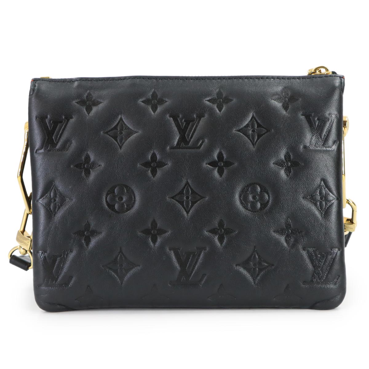 Coussin BB Shoulder Bag Leather Black M21259