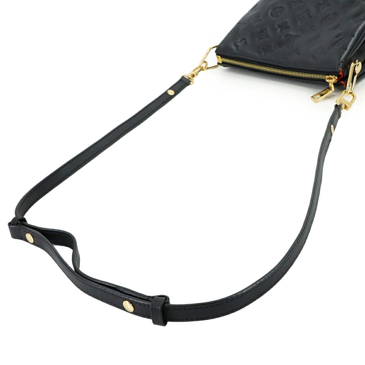 Coussin BB Shoulder Bag Leather Black M21259
