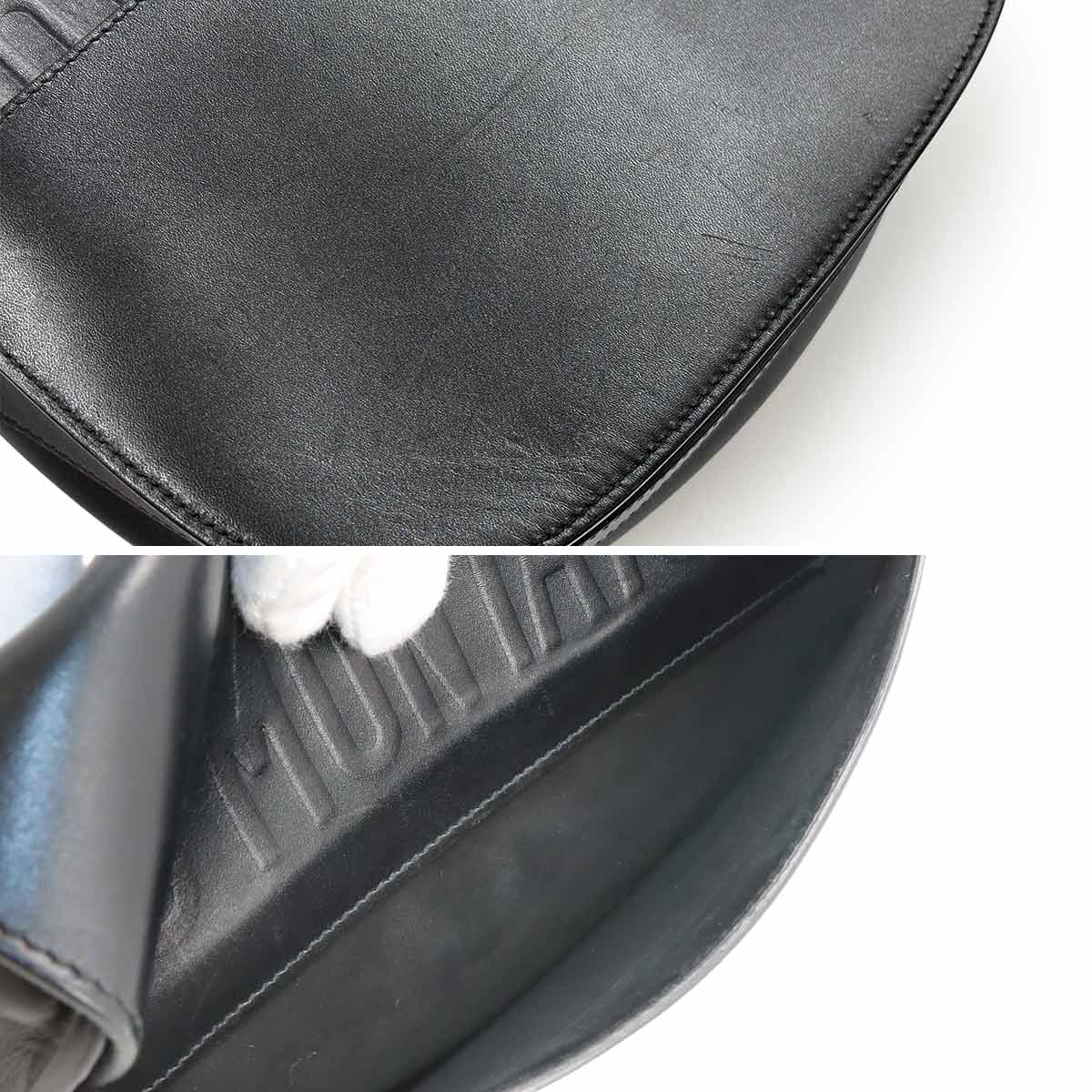 BOBBY Medium Shoulder Bag Leather Black Purse