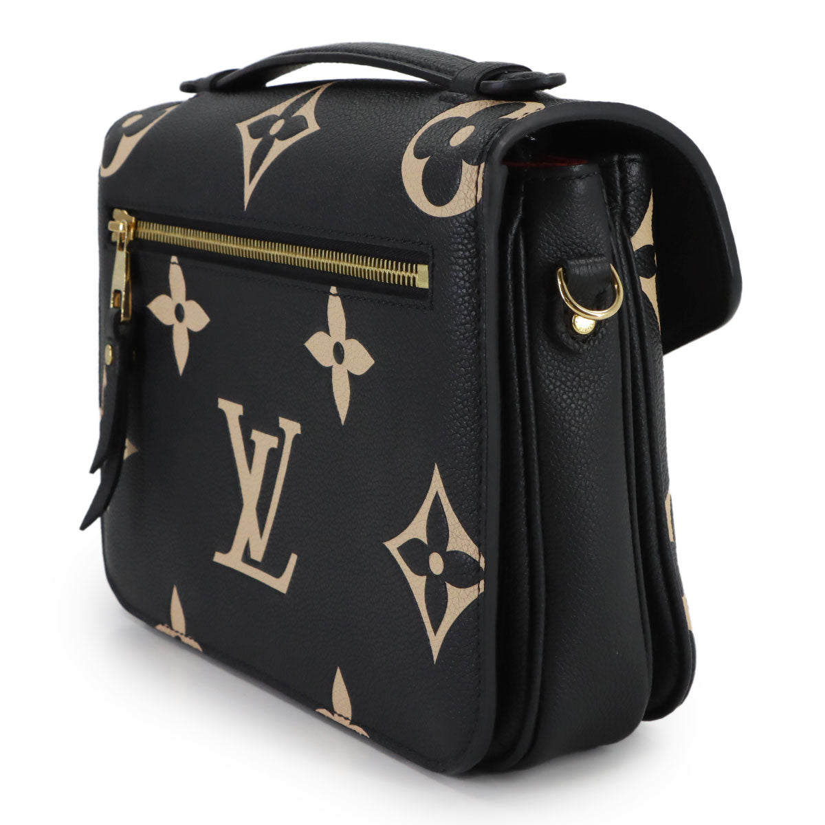 Bicolor Monogram Empreinte Pochette Metis MM Black M45773