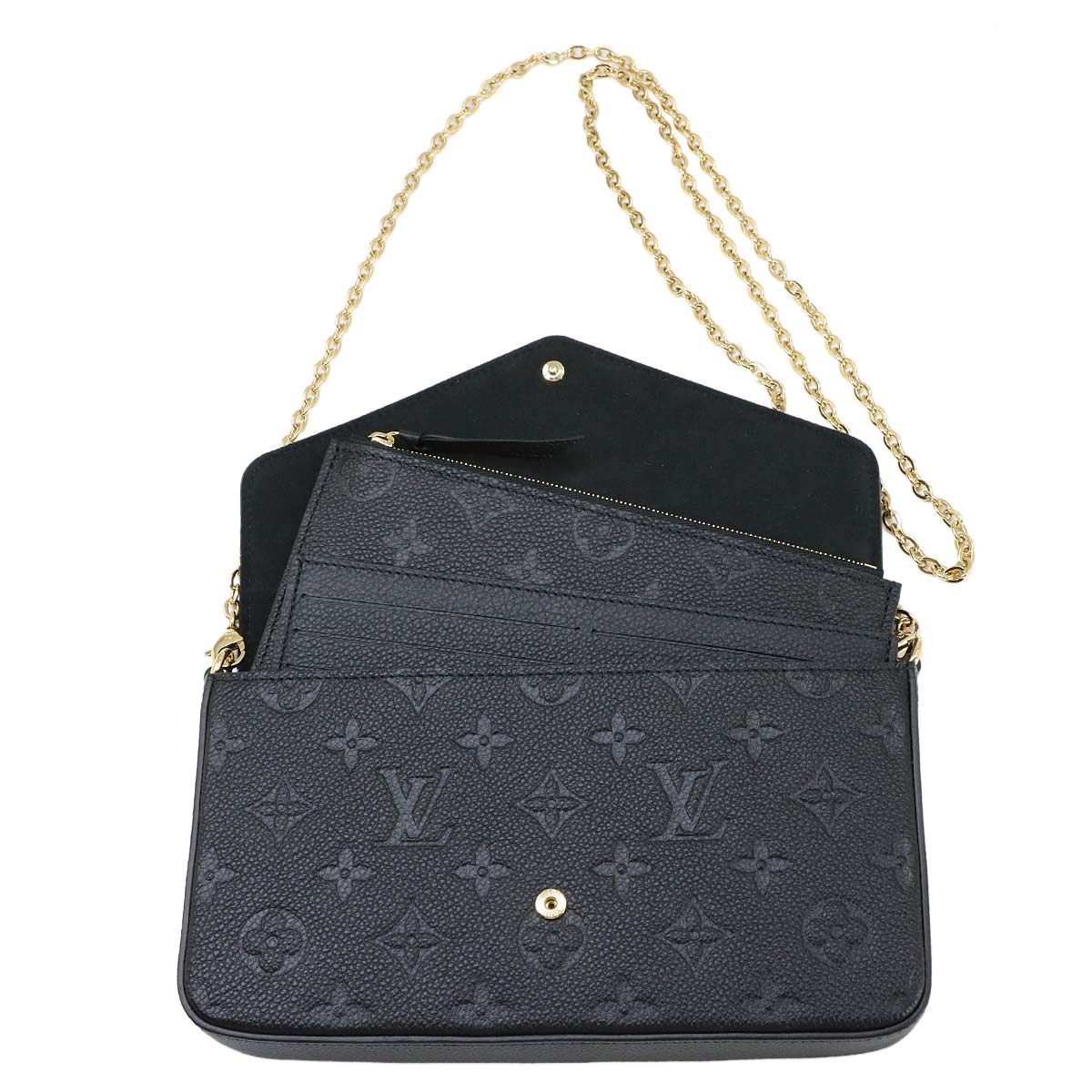 Monogram Empreinte Pochette Felice Wallet Leather M64064