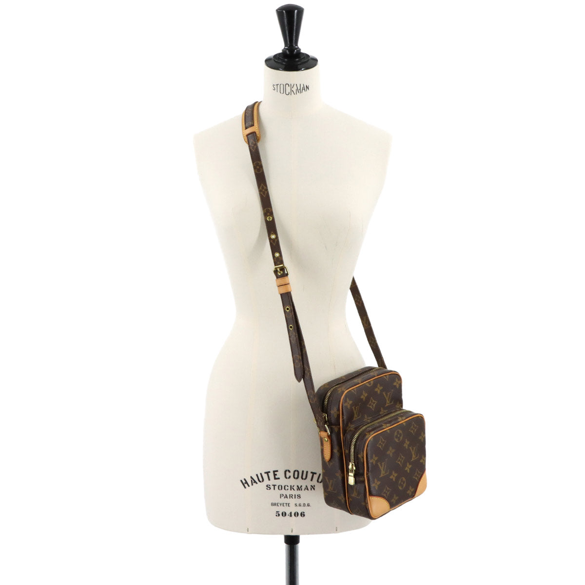 Monogram Amazon Shoulder Bag Brown M45236 Purse