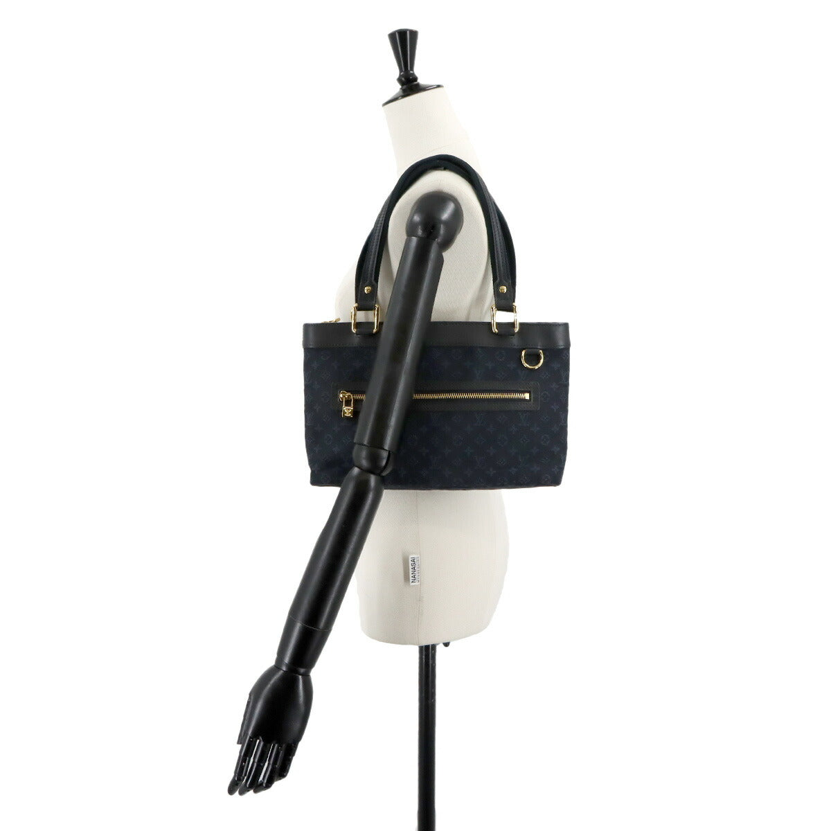 Monogram Mini Lucille PM Tote Bag Canvas TST Blue M92680