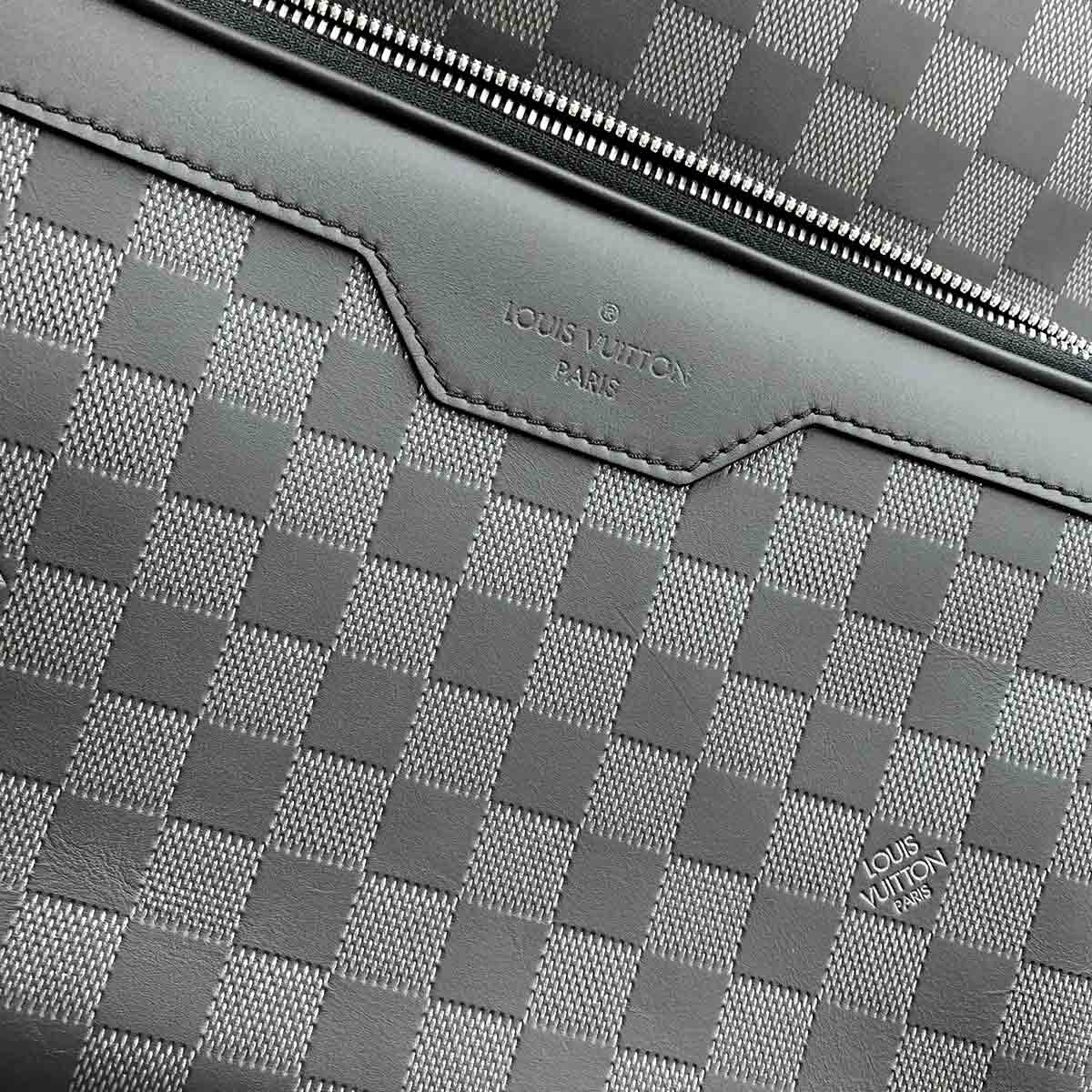 Damier Infini Campus Back Pack Onyx Black N40094