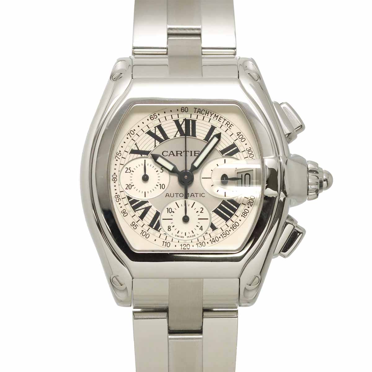 Roadster Chronograph W62006X6 Date Automatic Silver Dial Mens