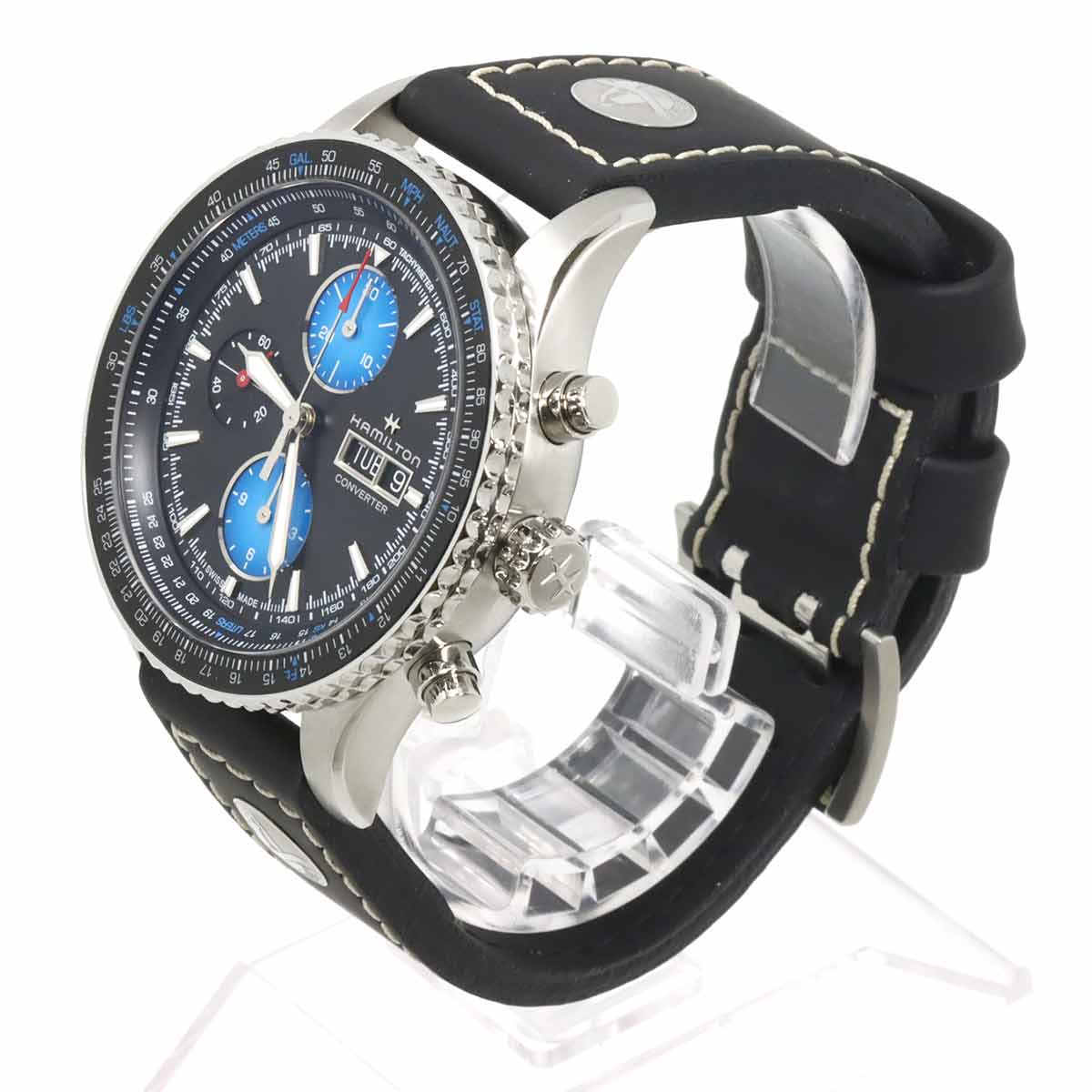 Khaki Aviation Converter H767060 Limited Black Dial