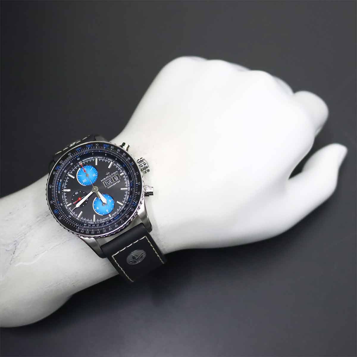 Khaki Aviation Converter H767060 Limited Black Dial