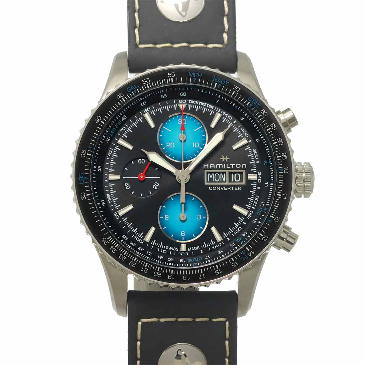 Khaki Aviation Converter H767060 Limited Black Dial