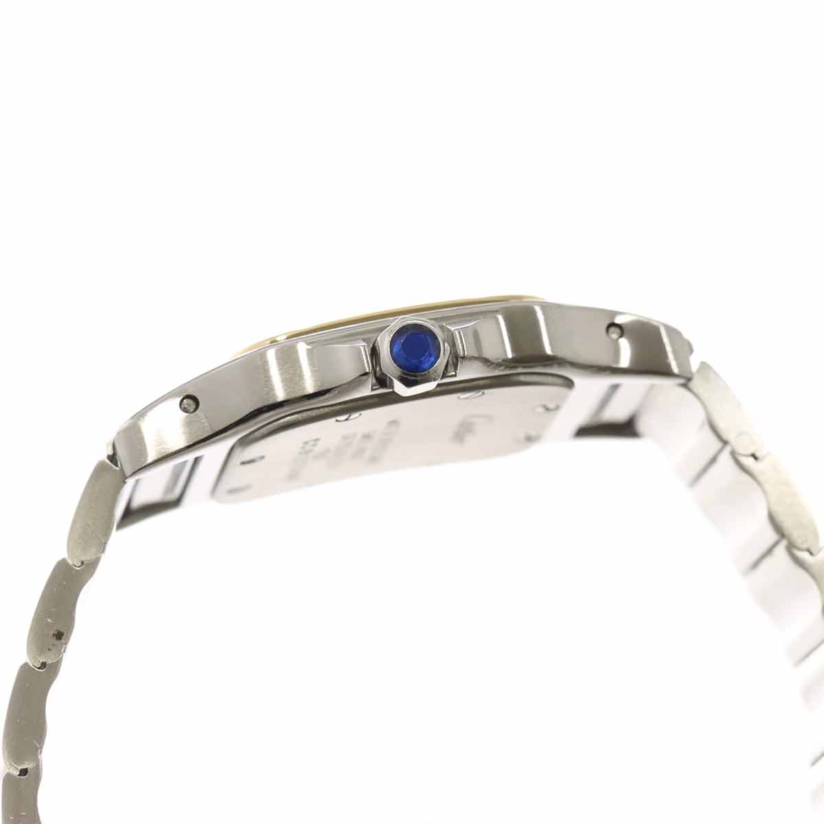 Santos Galbee W20012C4 750 YG Cream Dial Ladies Watch