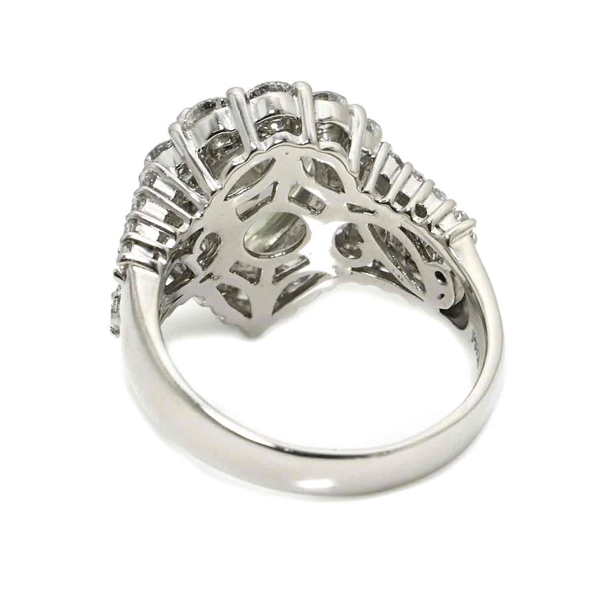 Diamond 2.164ct M/VS-1 1.70ct Ring Pt Platinum size5.75-6(US)