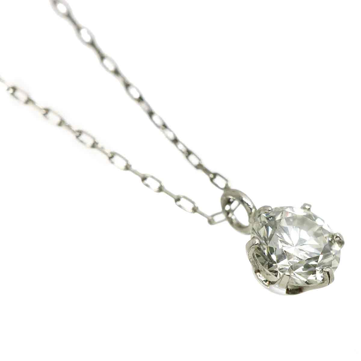 Diamond 0.20ct Necklace Pt Platinum