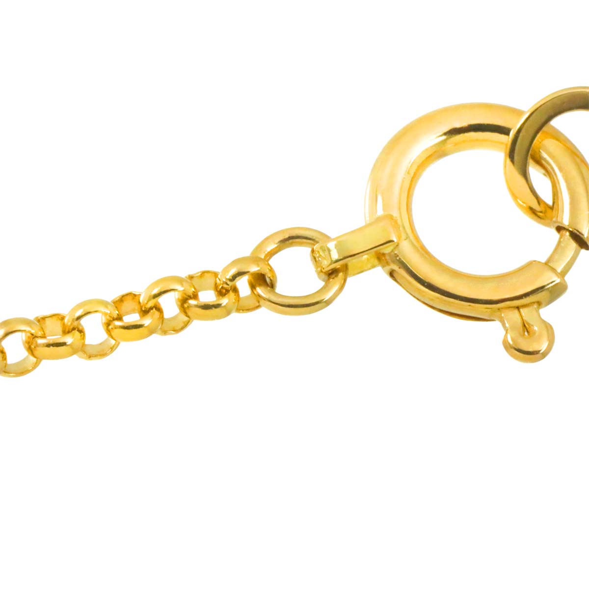 Diamond 0.67ct Necklace 18K YG Yellow Gold 750