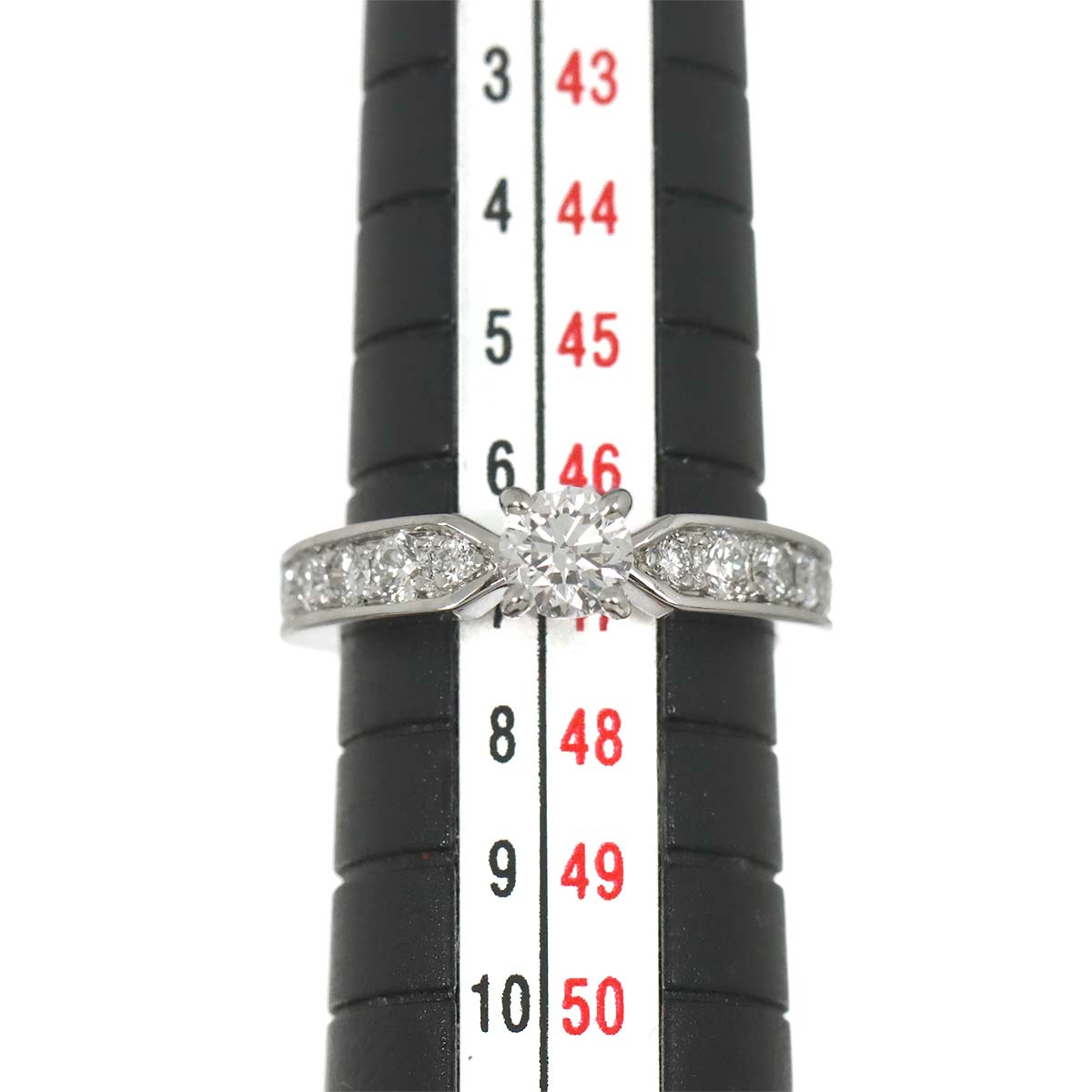 Liens Diamond 0.34ct E/VS1/3EX Ring Pt size4(US)