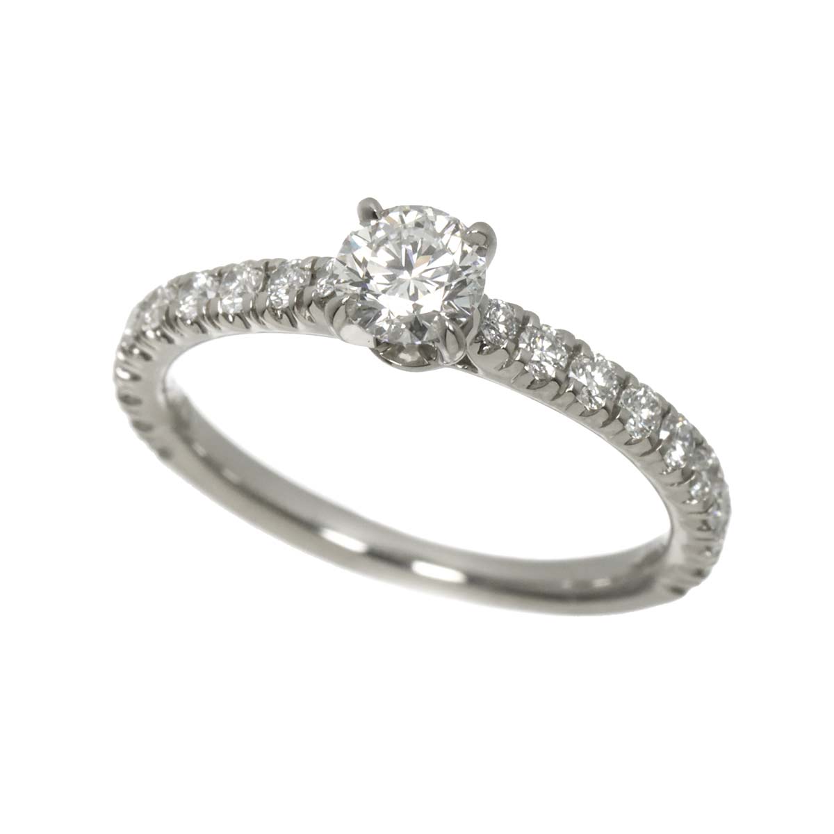 ETINCELLE Half Diamond 0.30ct Ring Pt size47 4(US)