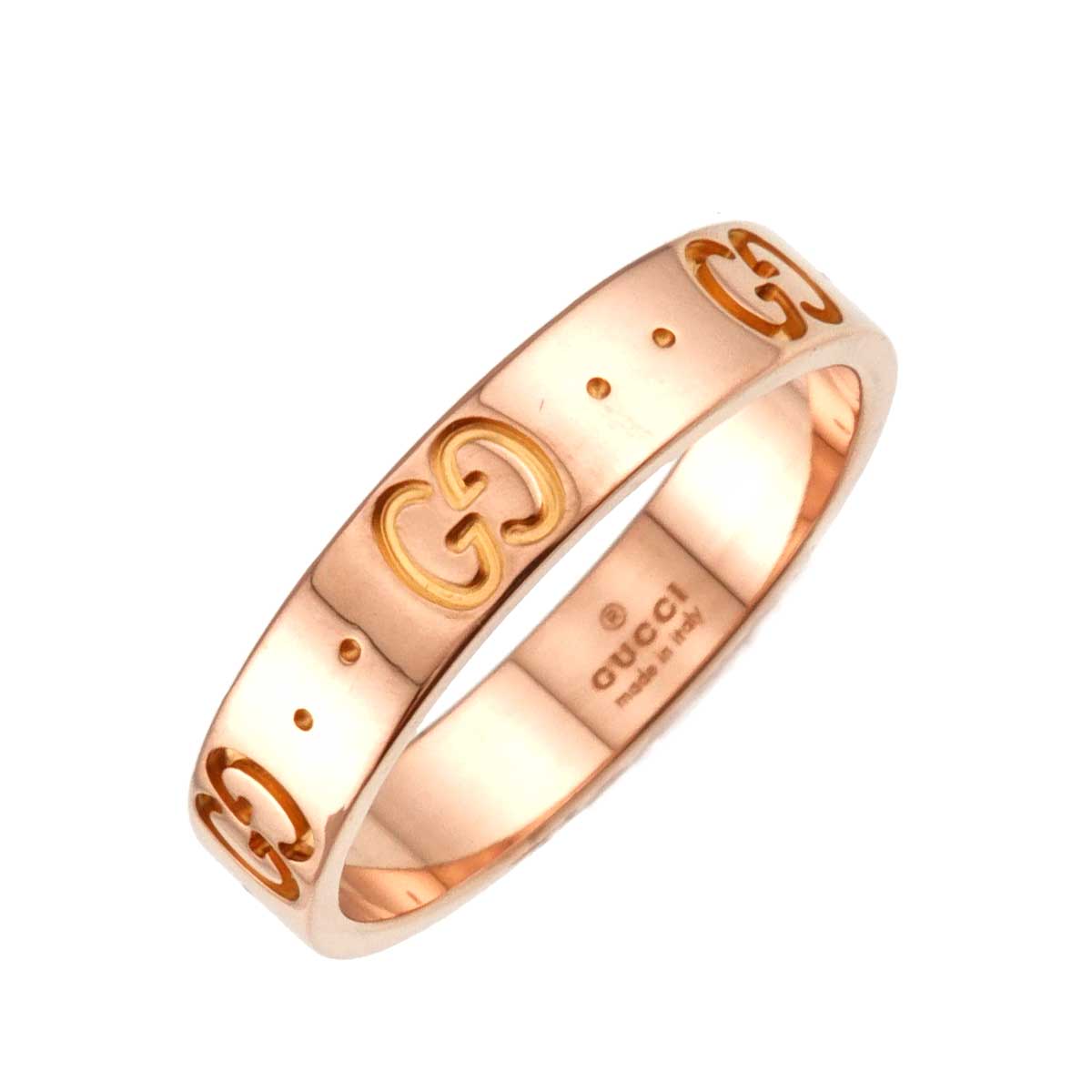 Icon Ring 18K PG Pink Gold 750 Size13 6(US)