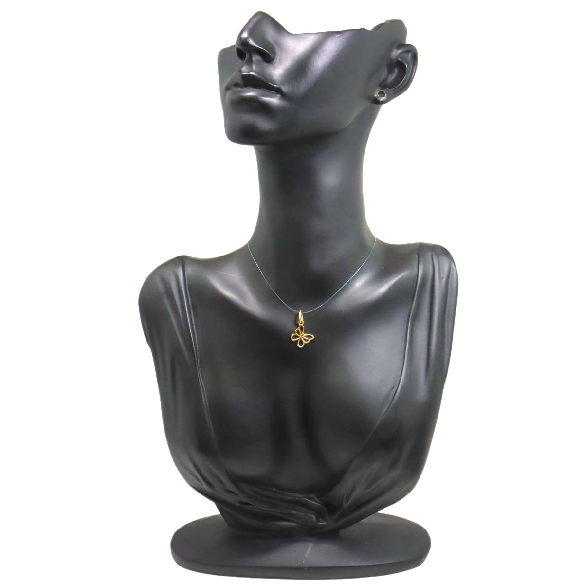 Butterfly Pendant Top 18K Yellow Gold 750